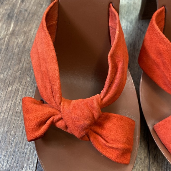 Orange Michael Kors Heels - Picture 6 of 8